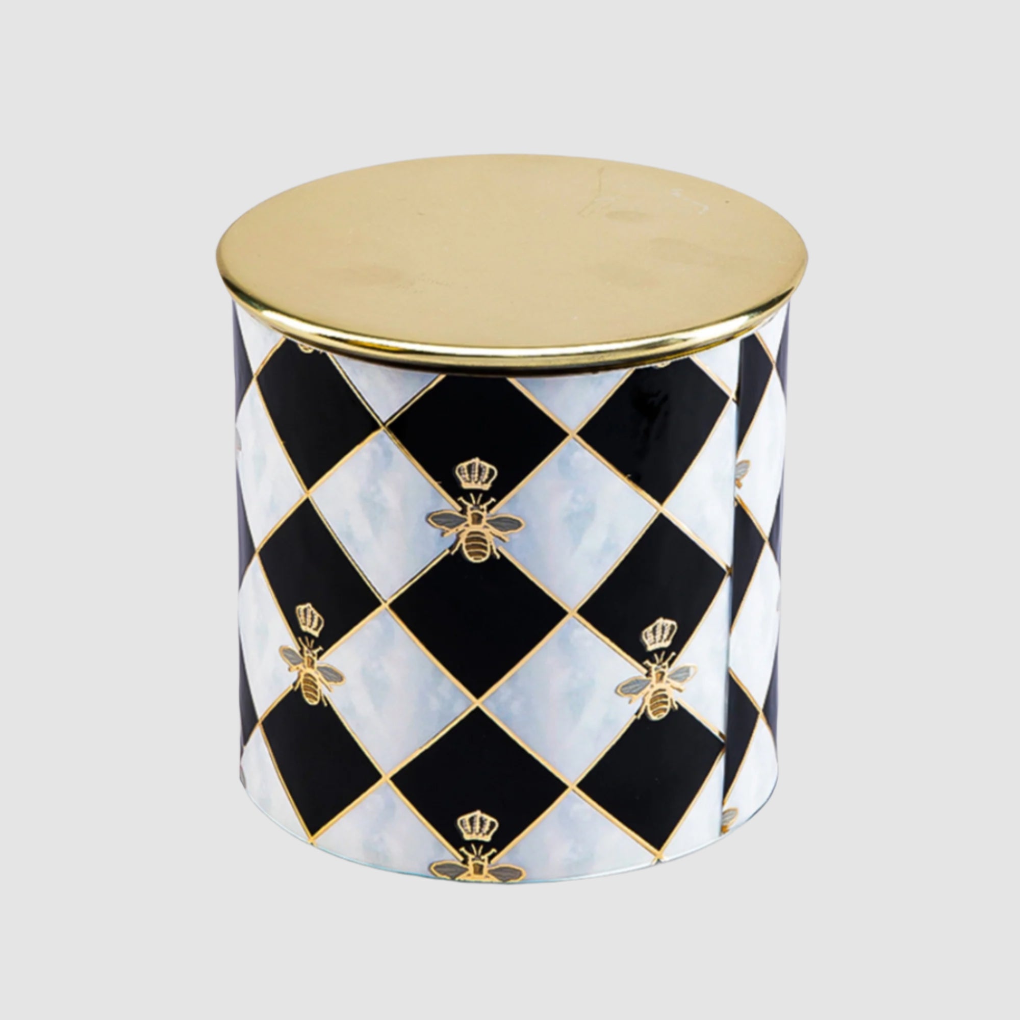 Gingham Bee Goodies Jar