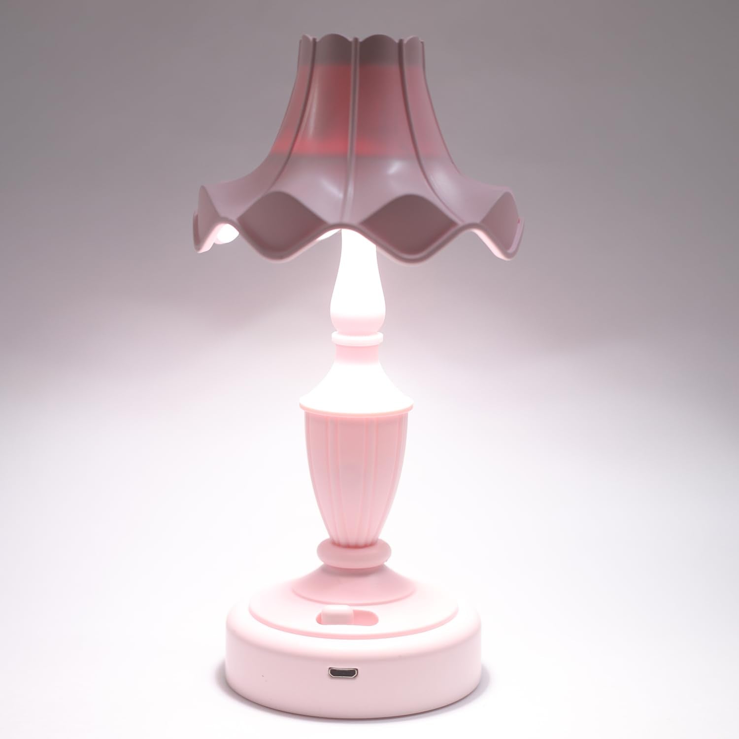Izzhaar Classic LED Table Lamp – Vintage Style Rechargeable Bedside Light