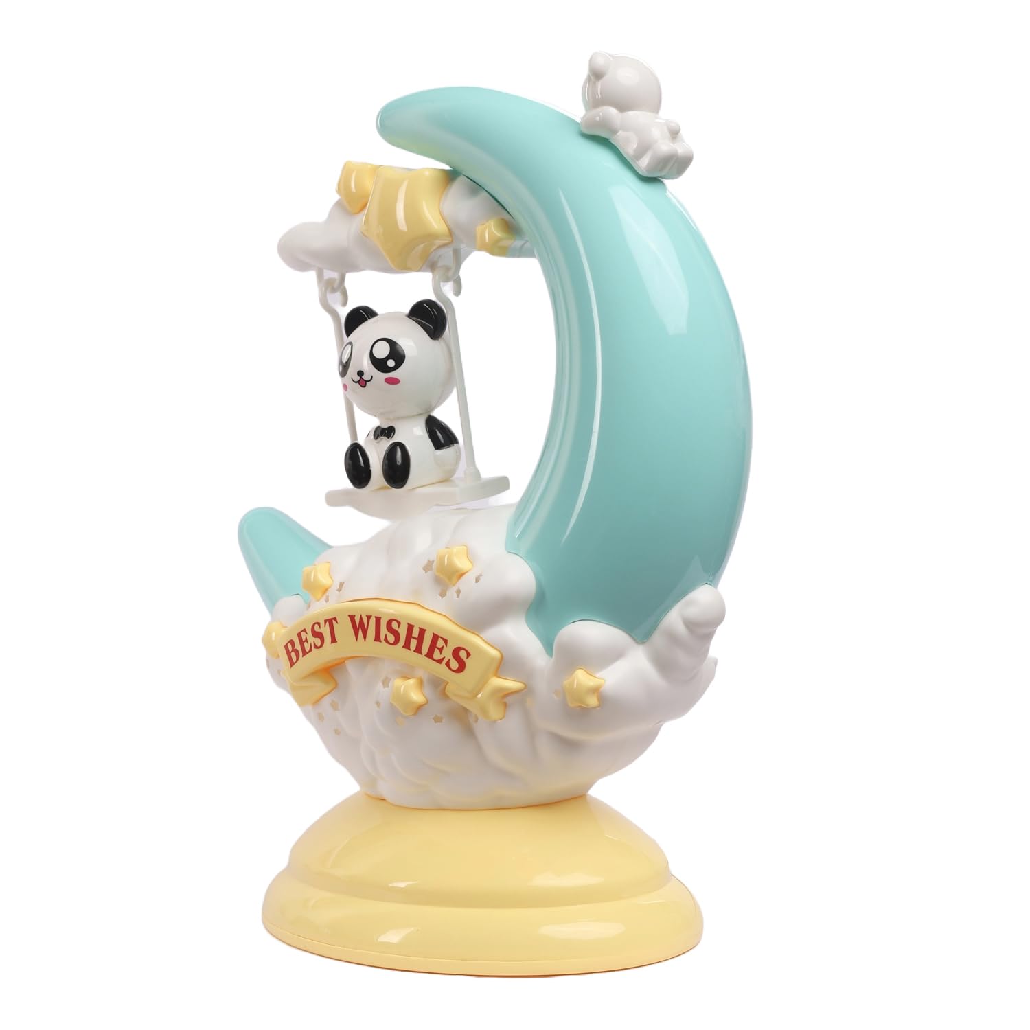 Izzhaar Moon Swing Panda Night Lamp – Cute Bedside LED for Kids