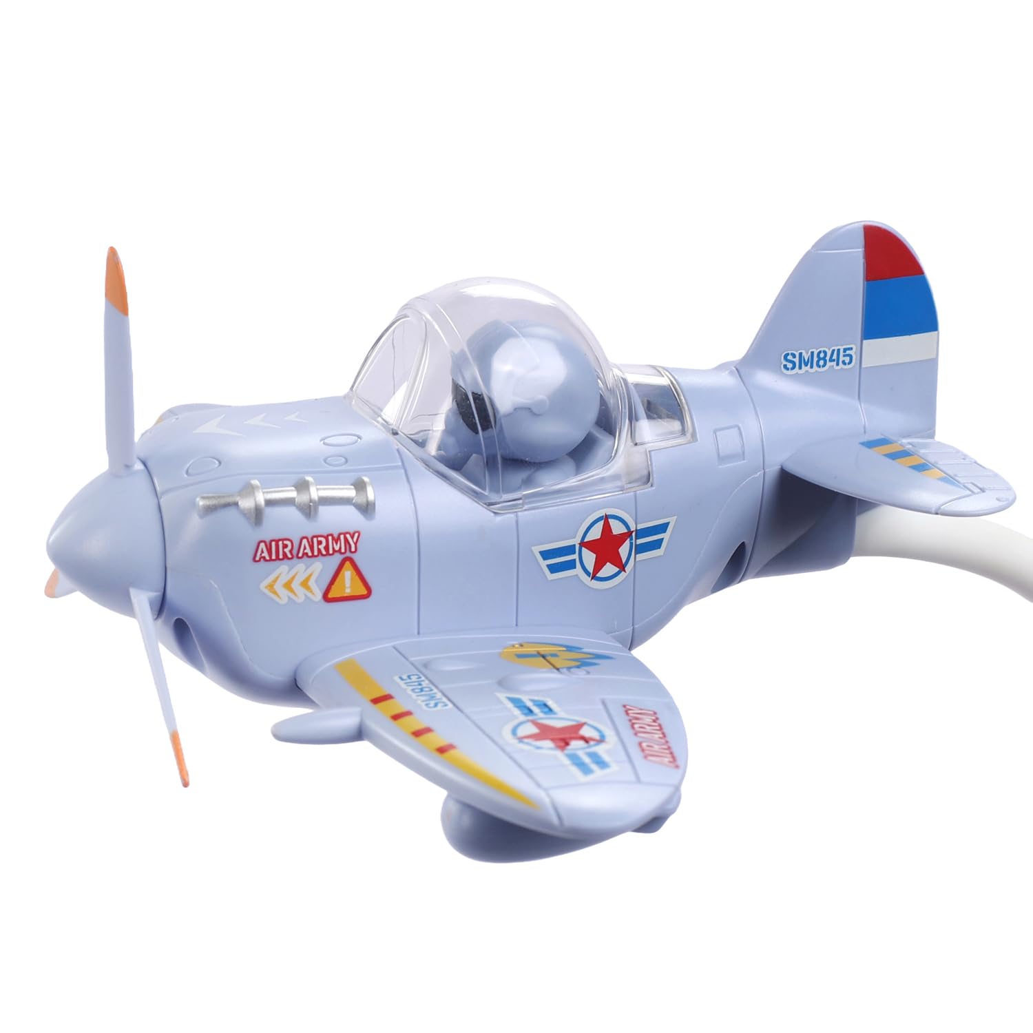 Izzhaar Airplane LED Study Lamp – Flexible Neck Kids Desk Light