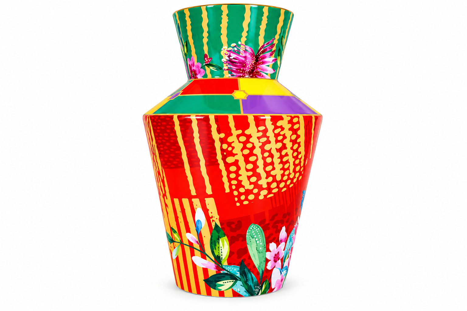 Izzhaar Snow Leopard Charmer Vase.