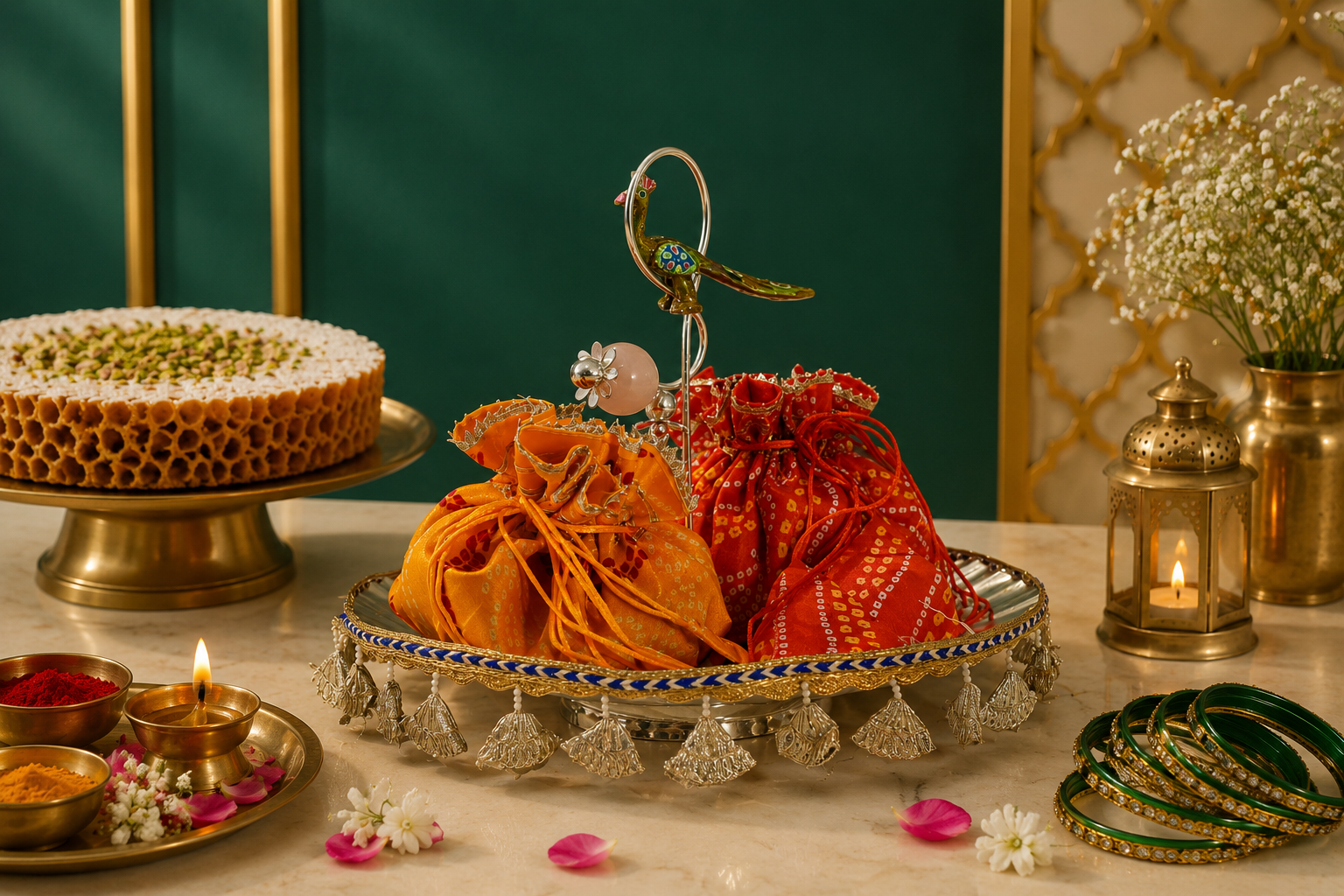 Bandhni Potli Hamper.