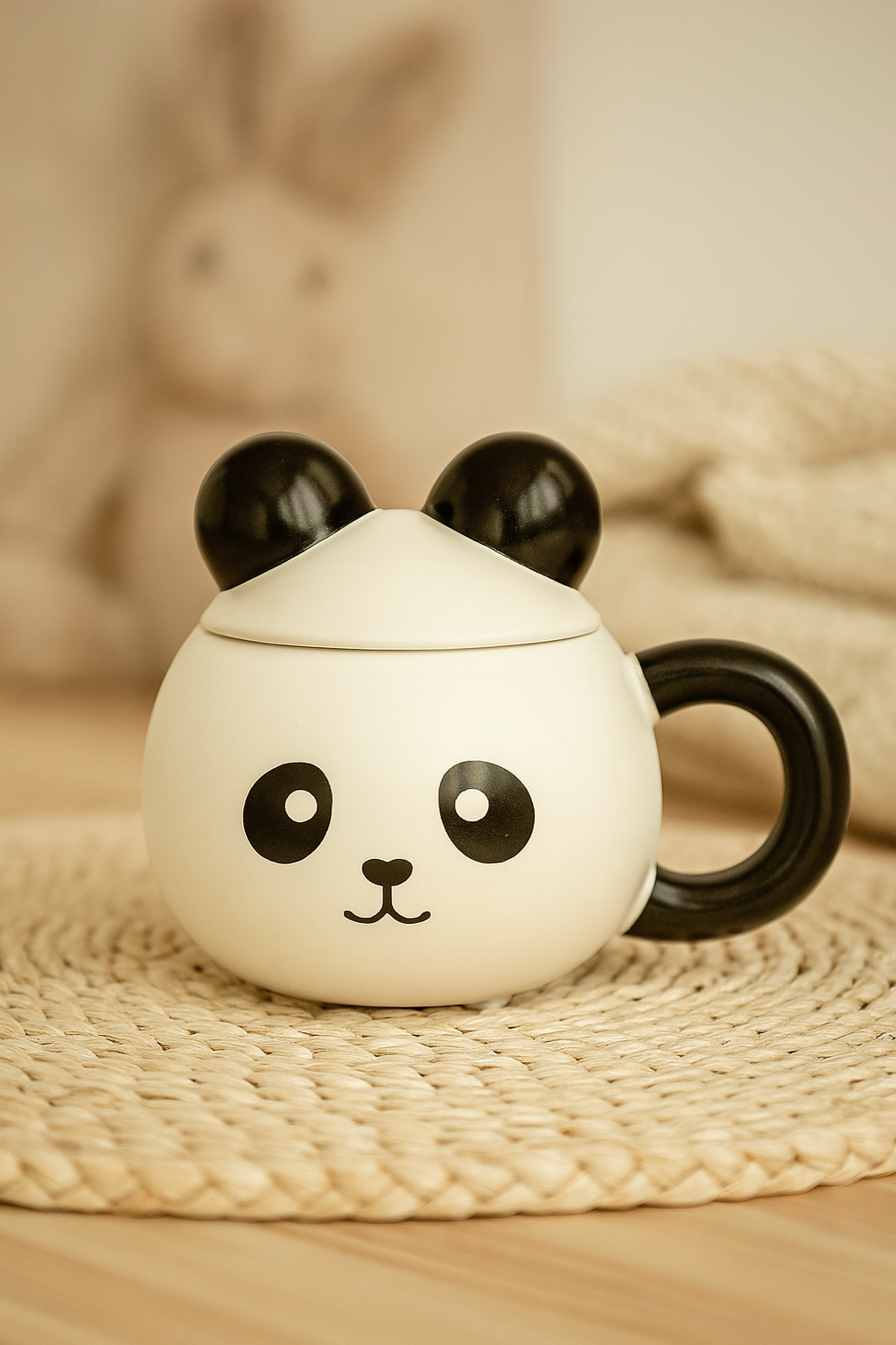 Izzhaar "Panda Pals" Cozy Mug with Lid
