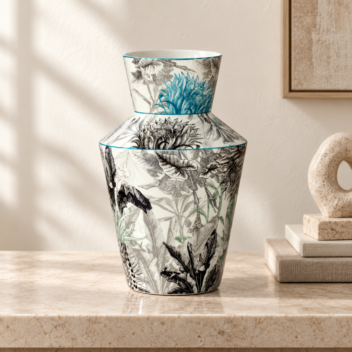 Izzhaar Snow Leopard Charmer Vase