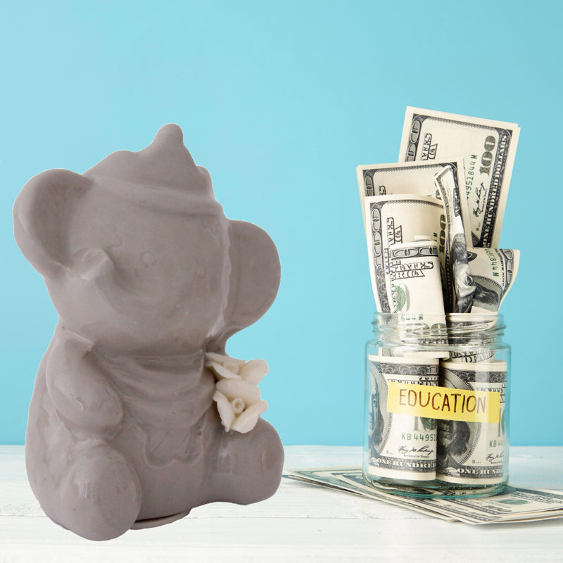 Baby Elephant Piggy Bank
