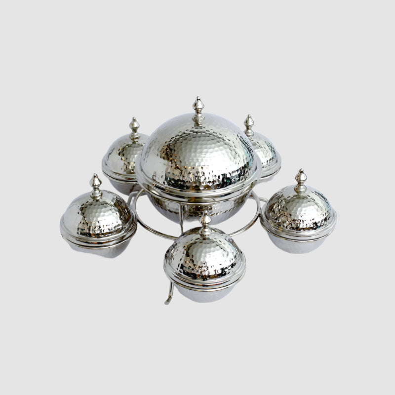 Tureen Zumra Bowls | Dates Pot Tray Set