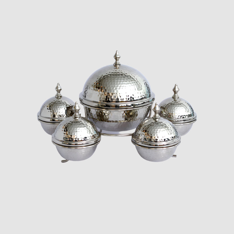 Tureen Zumra Bowls | Dates Pot Tray Set