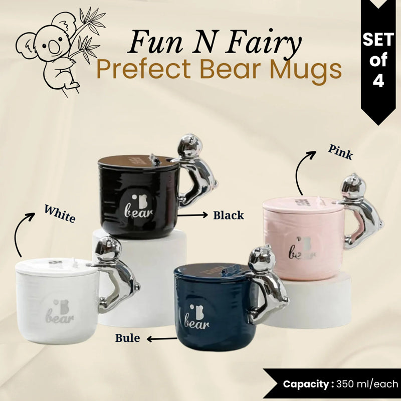 I Want It All Mugs Set of 4