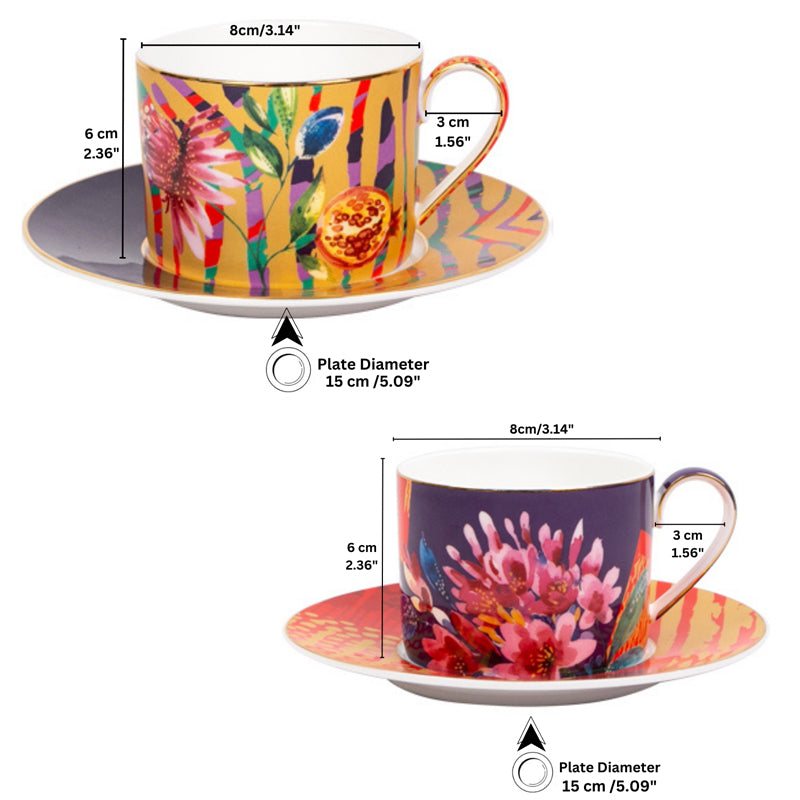 Wild Charm
Saucer Cups