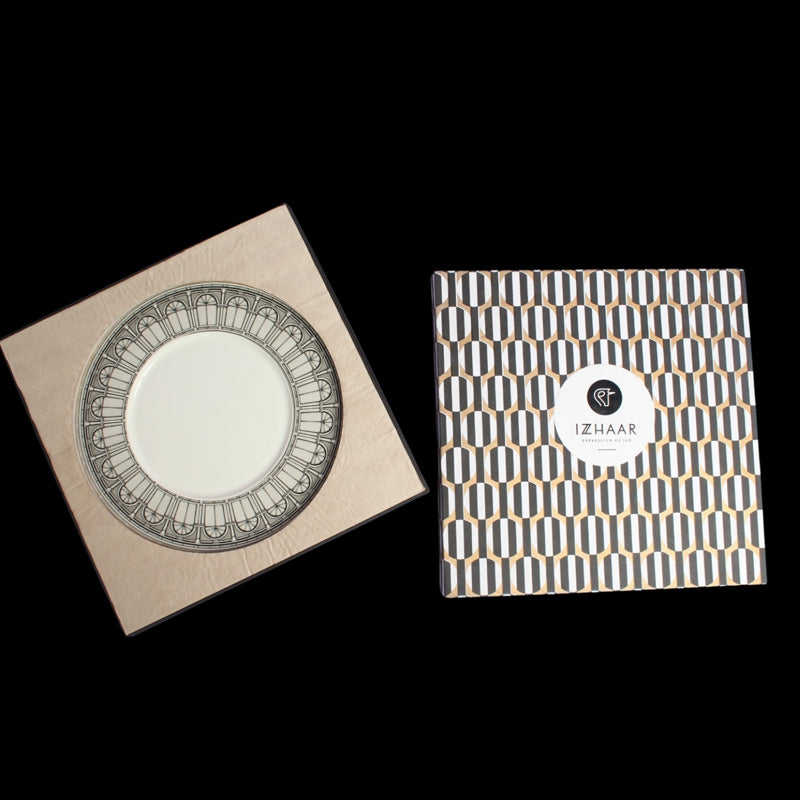Roman Fine Bone China Pasta Plate Set Of 2