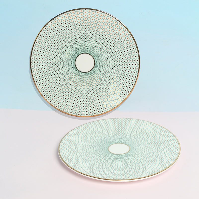 Emeral 8 Inch Dessert Plate Set Of 2