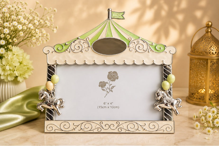 Izzhaar Rocking Horse Photo Frame