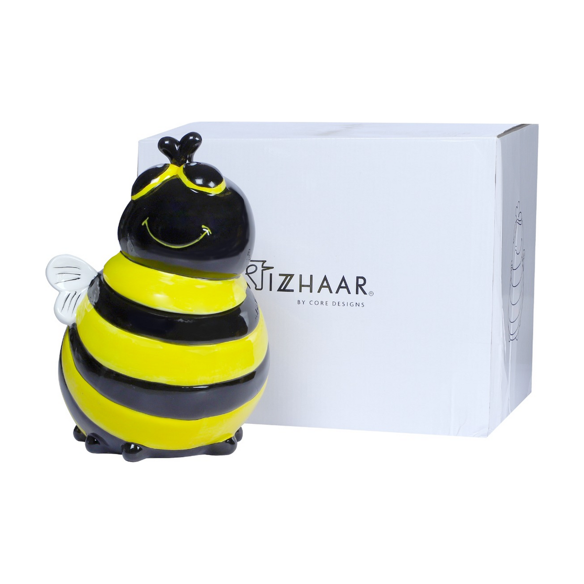 Izzhaar Honey Bee Ceramic Cookie Jar