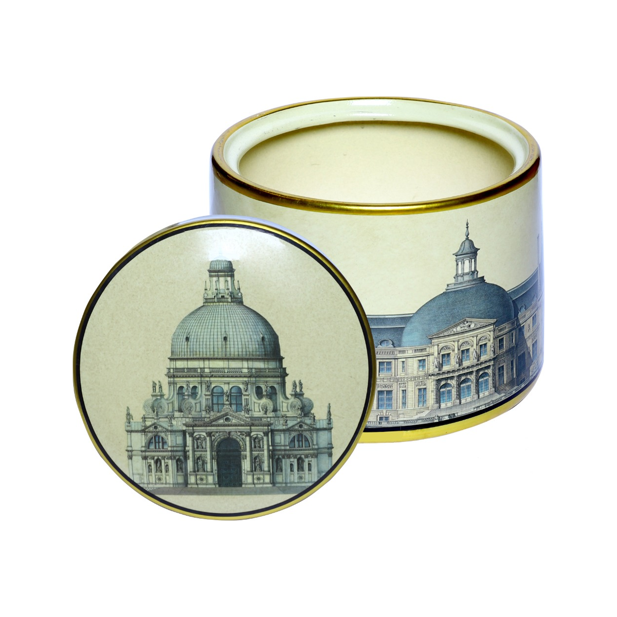 Izzhaar Heritage Architectural Decorative Jar with Lid