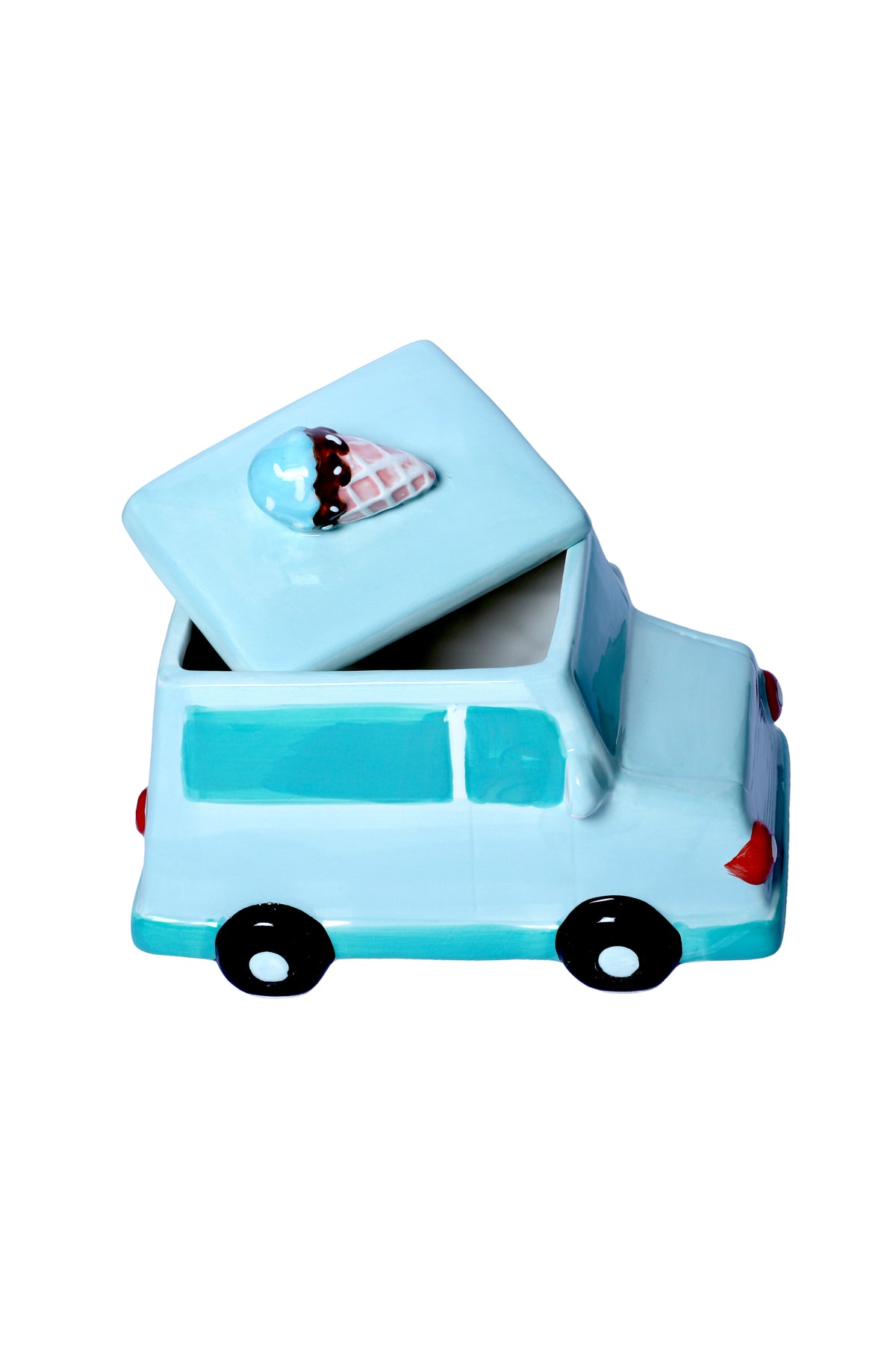 Izzhaar Ice Cream Truck Ceramic Cookie Jar