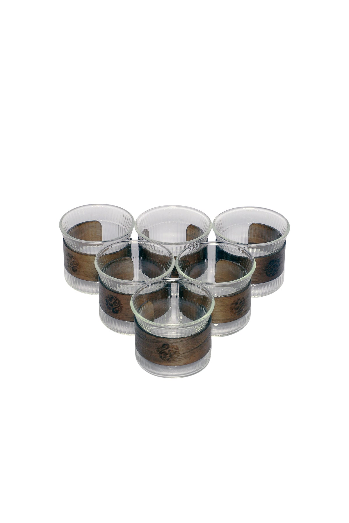 Izzhaar Heritage Glass Tea Set with Teapot & 6 Cups