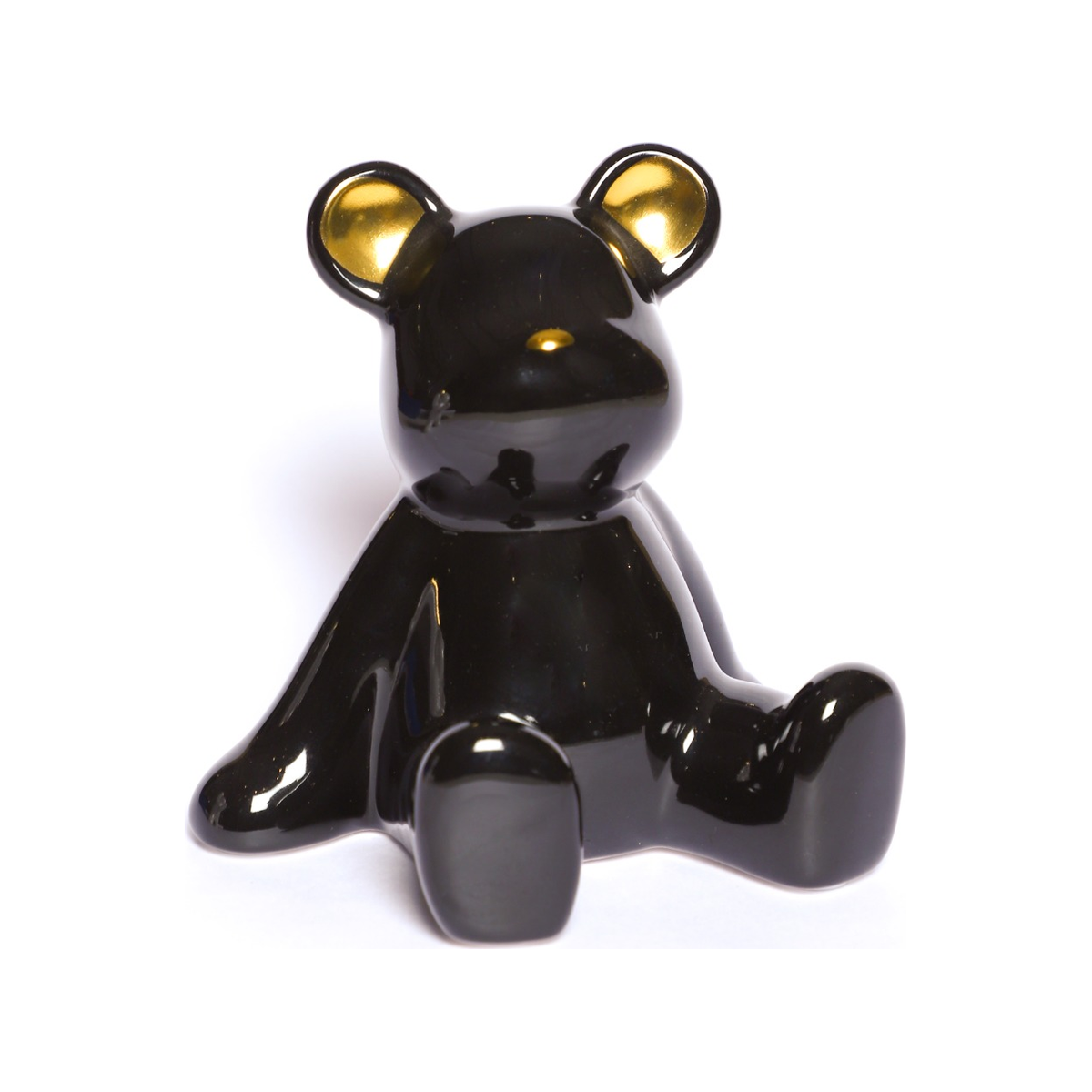 Izzhaar Black & White Bear Decorative Bookend Set
