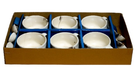 Izzhaar Ceramic Soup Bowl Set with Spoons