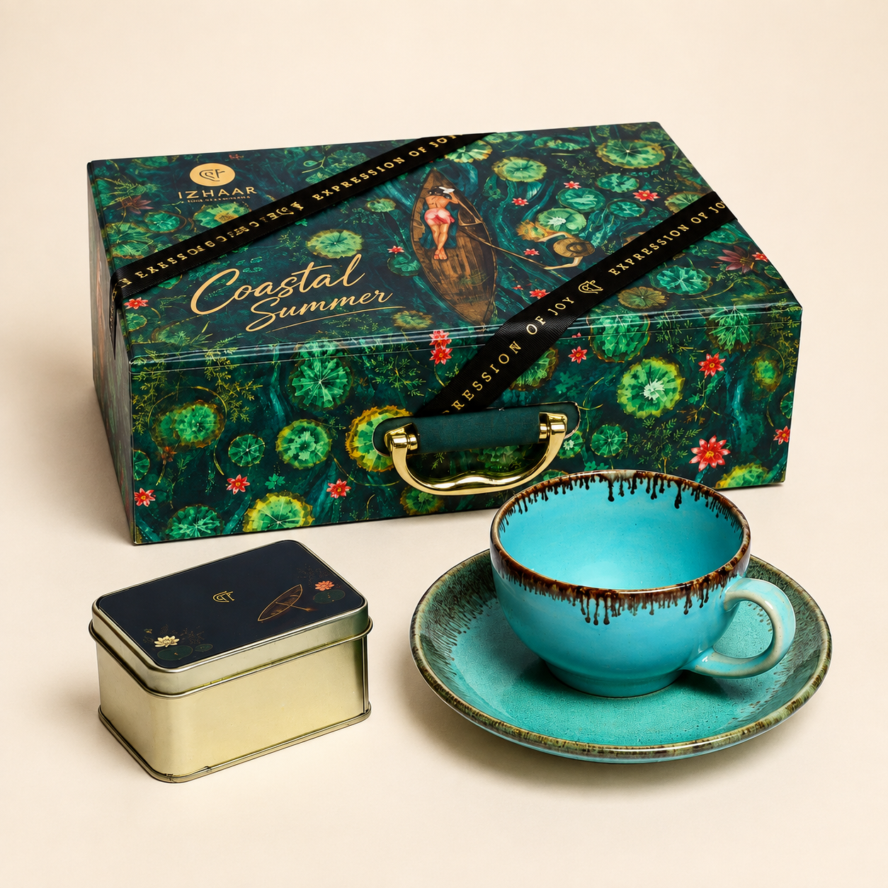 Izzhaar Blue Premium Tea Gift Set