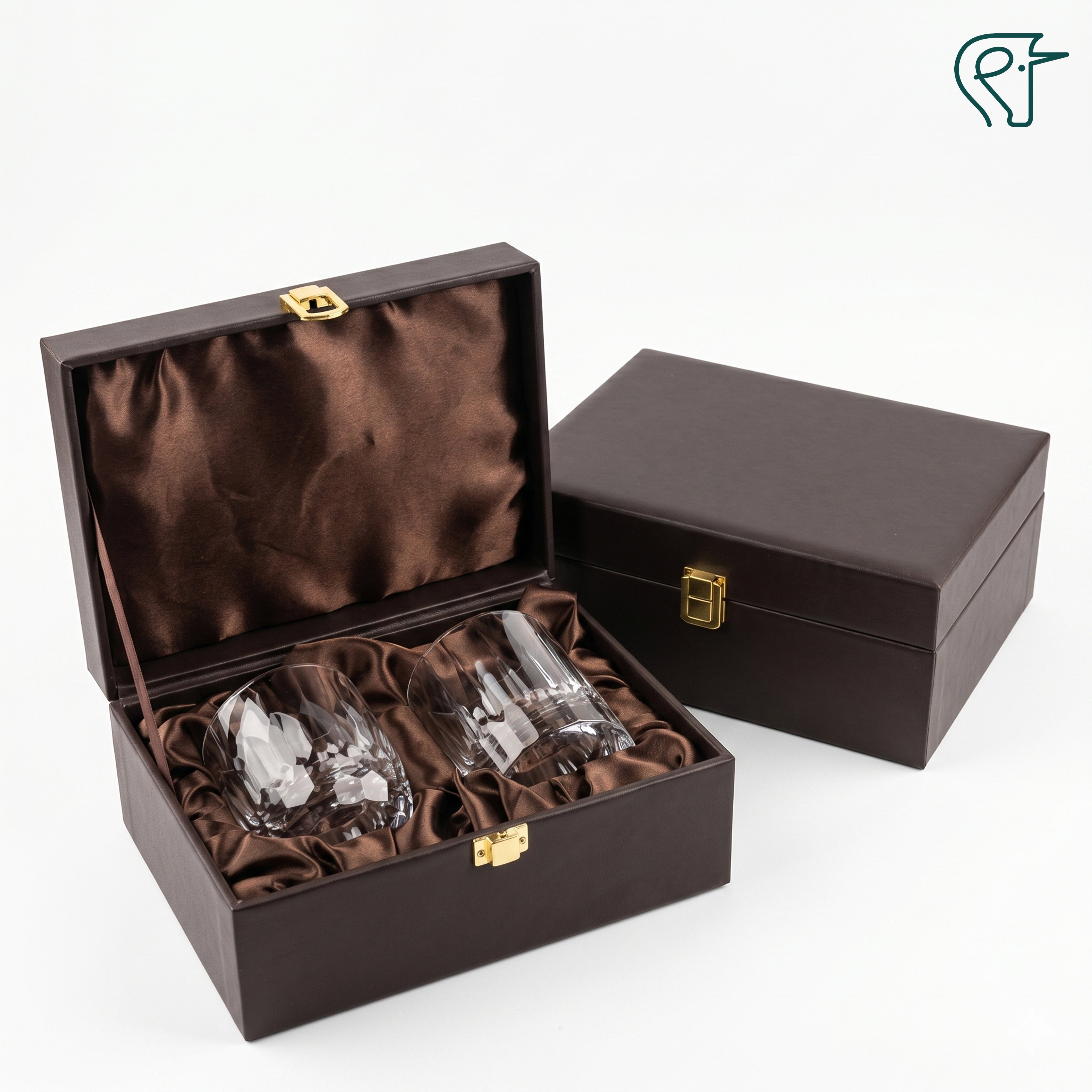 The Prestige Whiskey Glass Set Of 2.