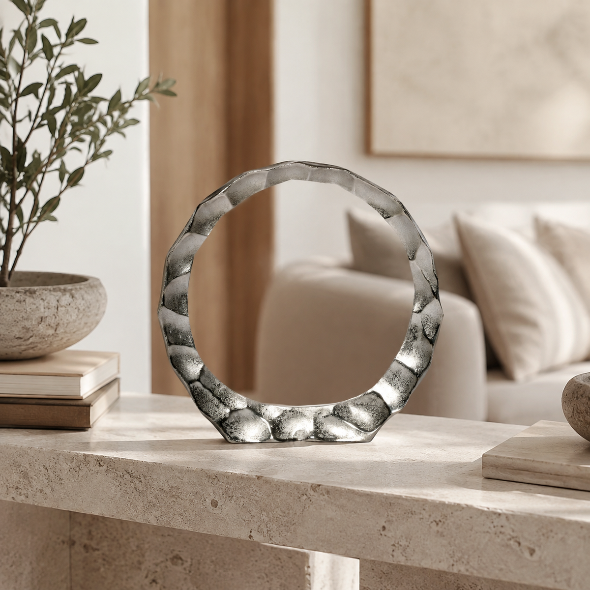 Izzhaar Orbit Metal Table Accent