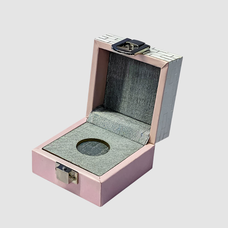 Roman Pink Single Coin Box