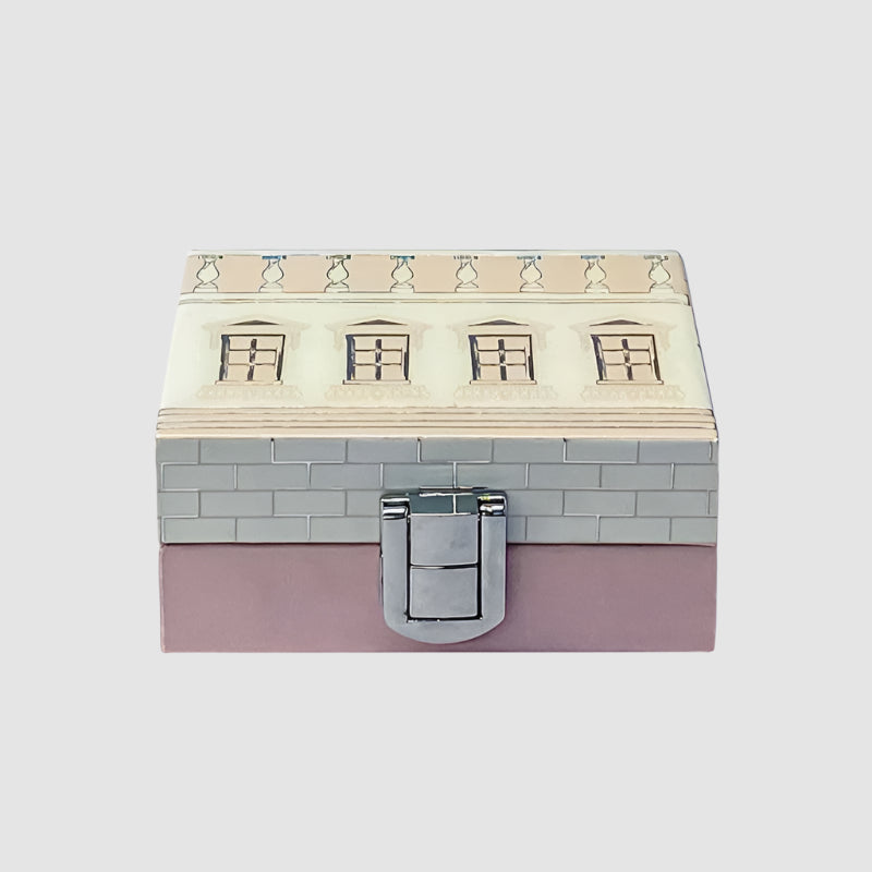 Roman Pink Two Coin Box