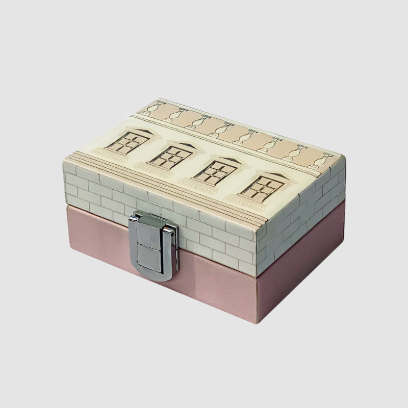 Roman Pink Two Coin Box