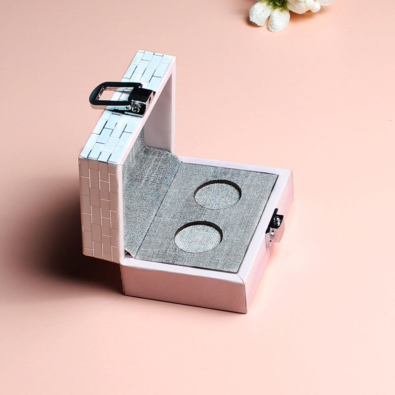 Roman Pink Two Coin Box
