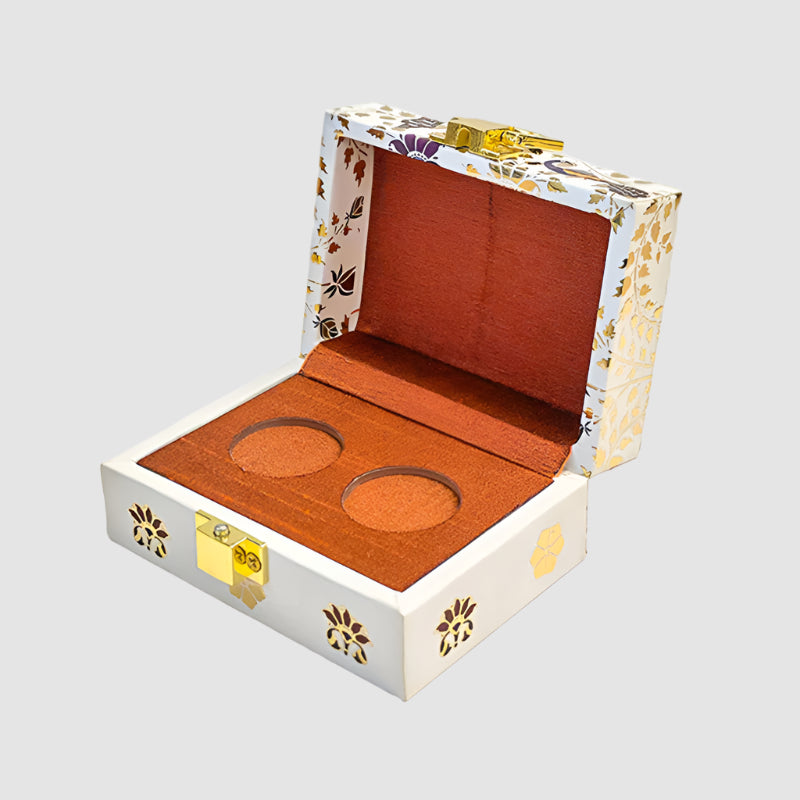 Peshkari Gold Two Coin Box