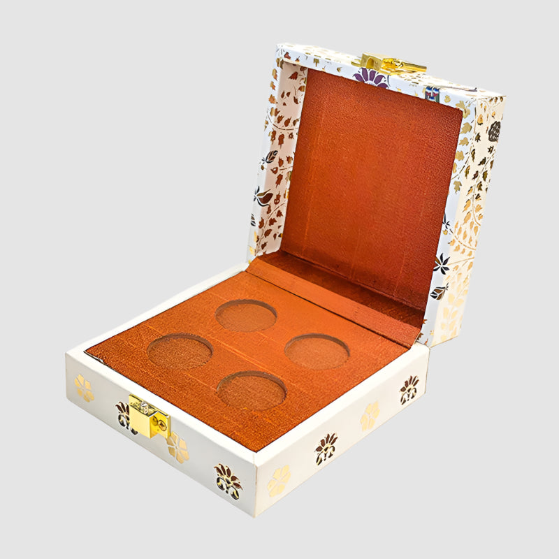 Peshkari Gold Four Coin Box