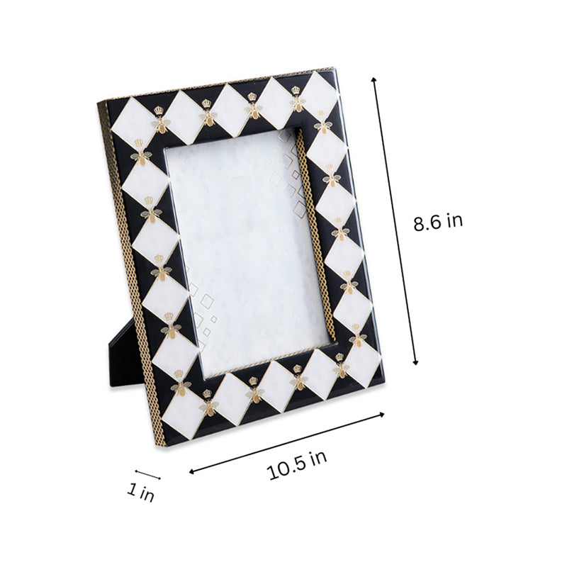 Gingham Bee Photoframe