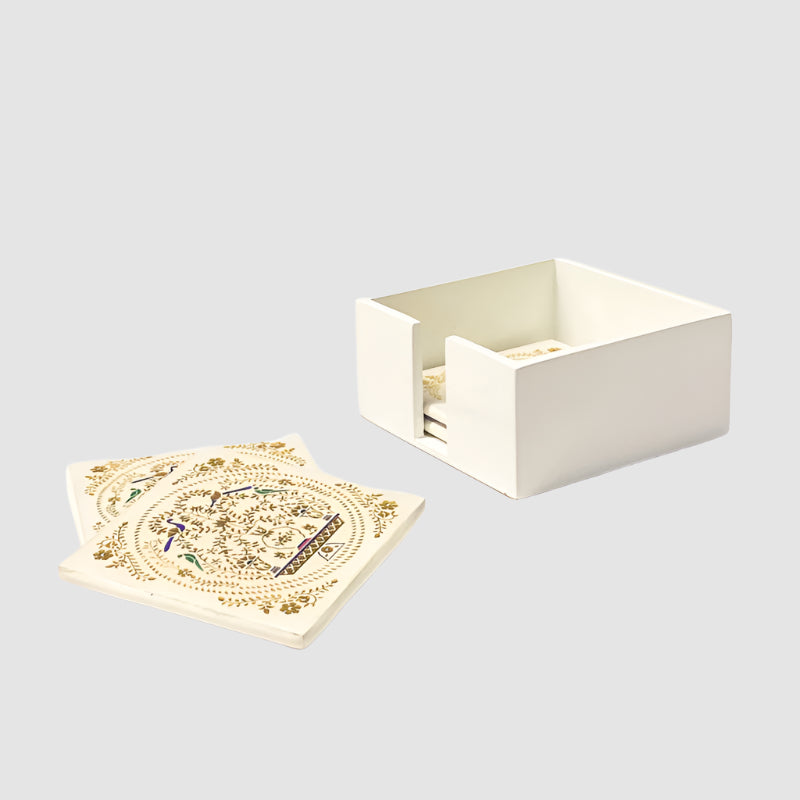 Peshkari Gold Coaster Set