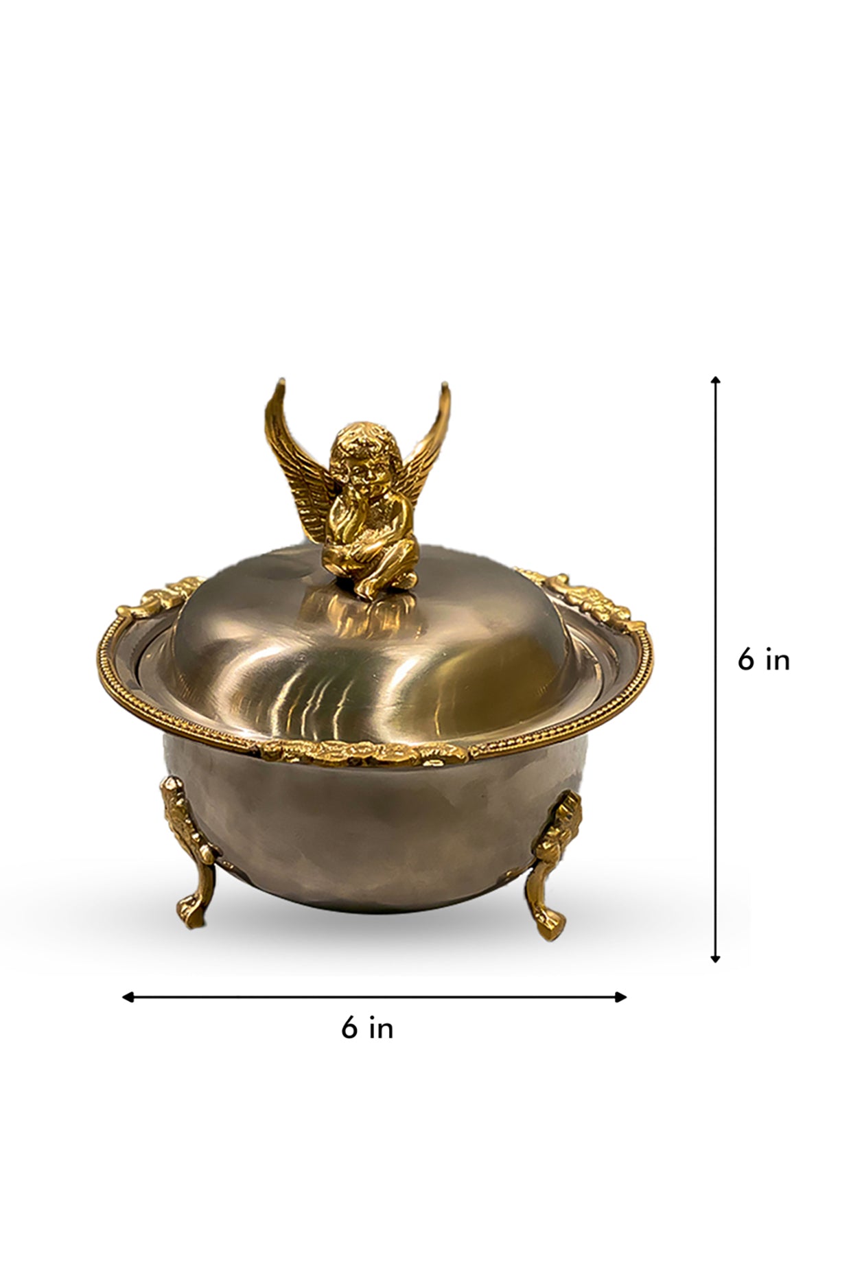 Angel Storage Pot with Lid