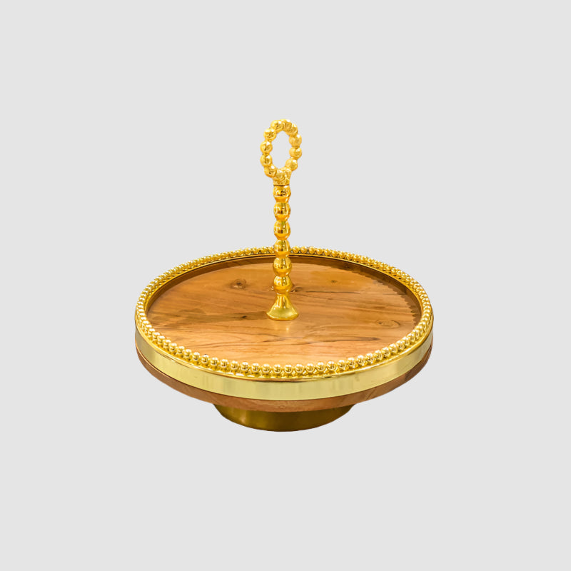Golden Forest Serving Cake Stand