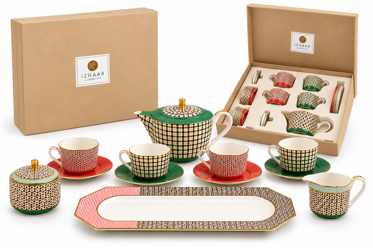 Izzhaar Almaz Ceramic Tea Set