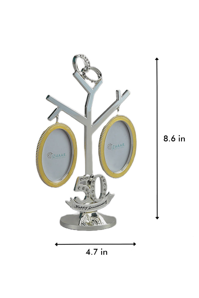 His & Her 50th Annivesary Photo Frame