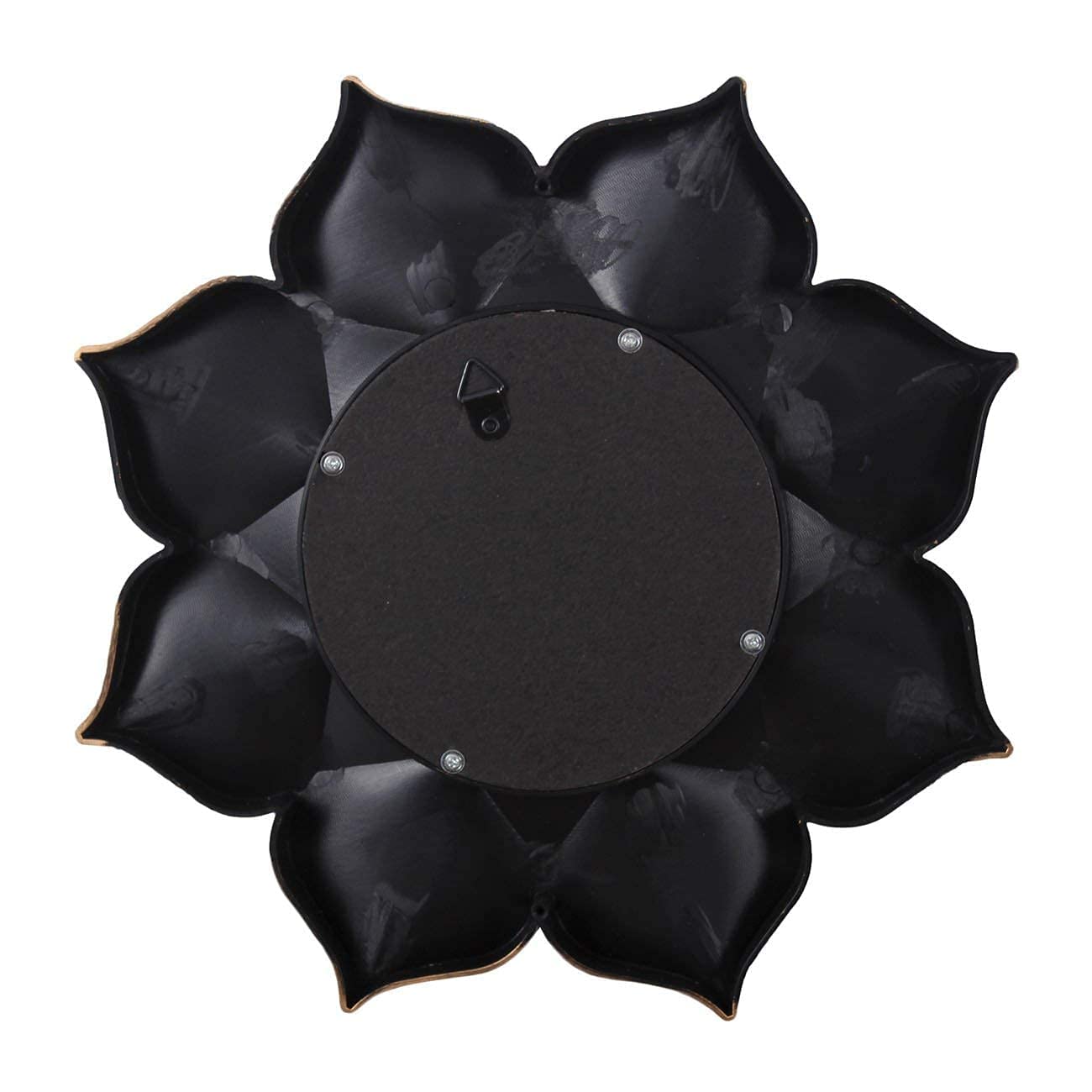 Izzhaar Flower Design Decorative Wall Mirror Set (Pack of 3) for Home & Living Room