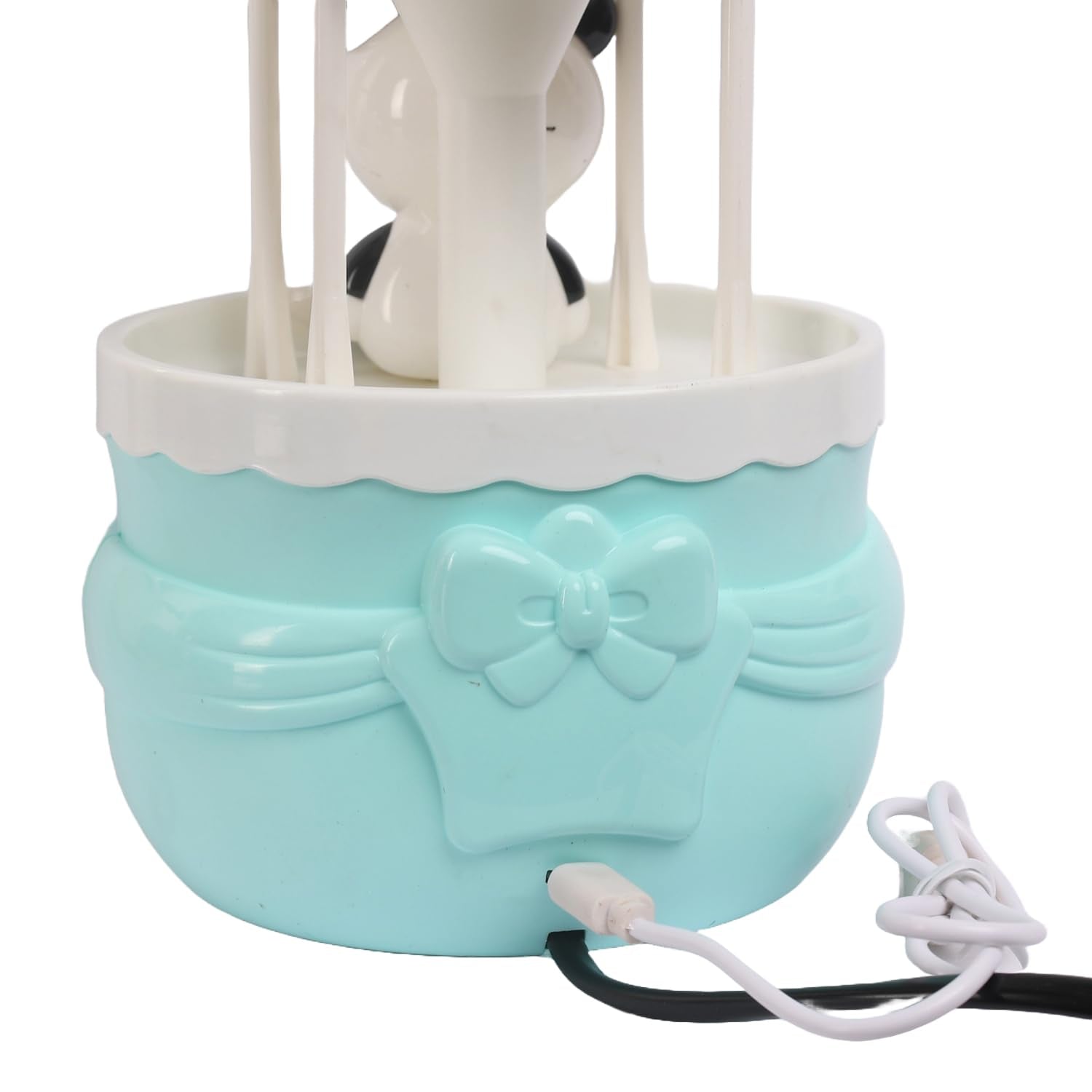 Izzhaar Panda Hot Air Balloon Night Lamp – Soft LED Kids Bedside Light