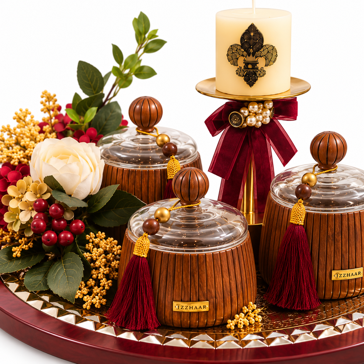 Izzhaar The Noor Candle Set