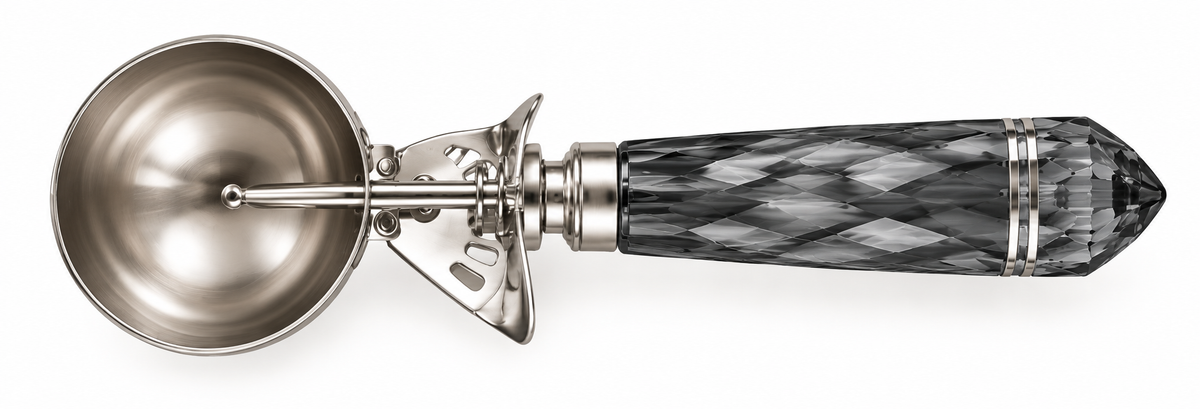 Izzhaar Crystal Ice Cream Scoop