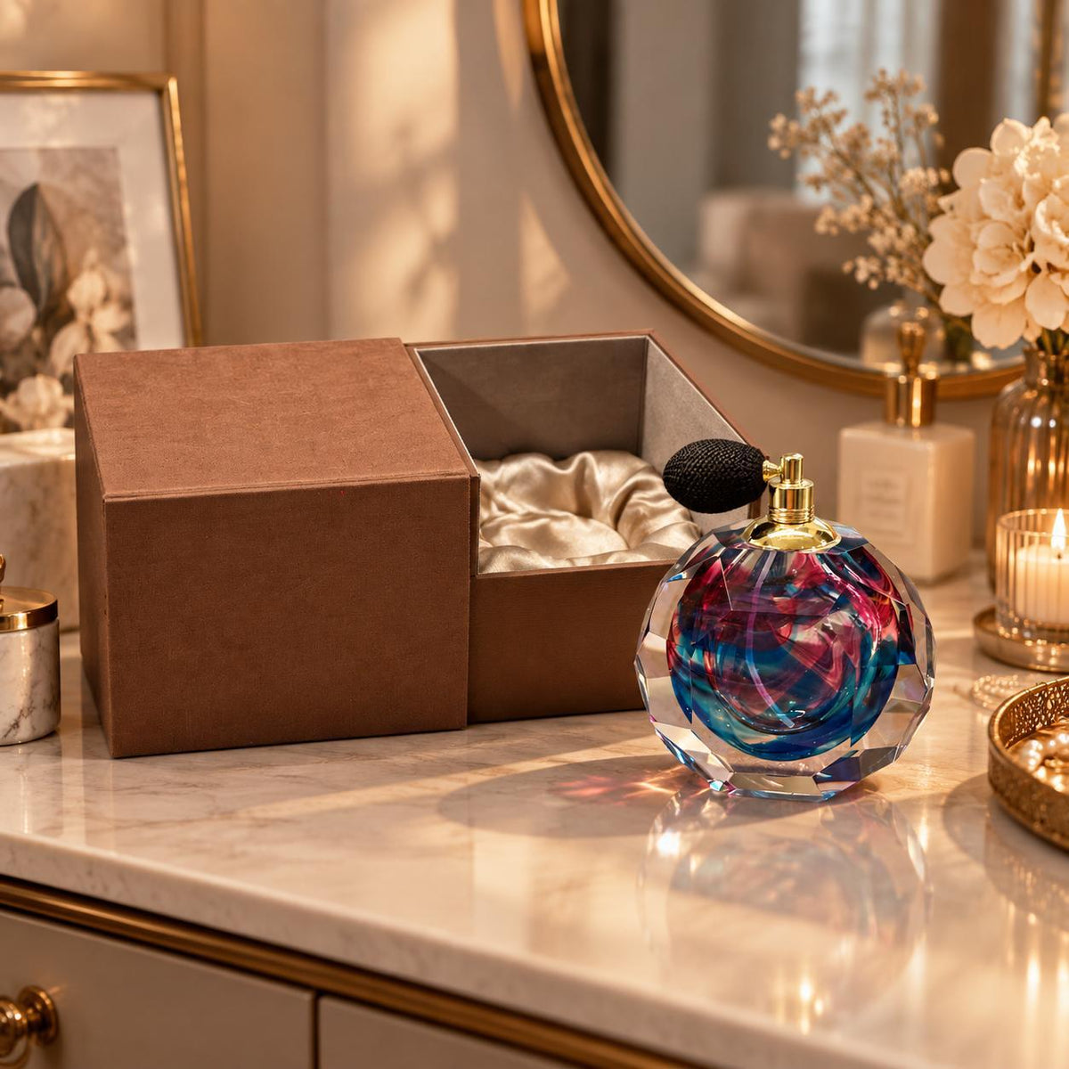 Izzhaar Crystal Perfume Atomizer