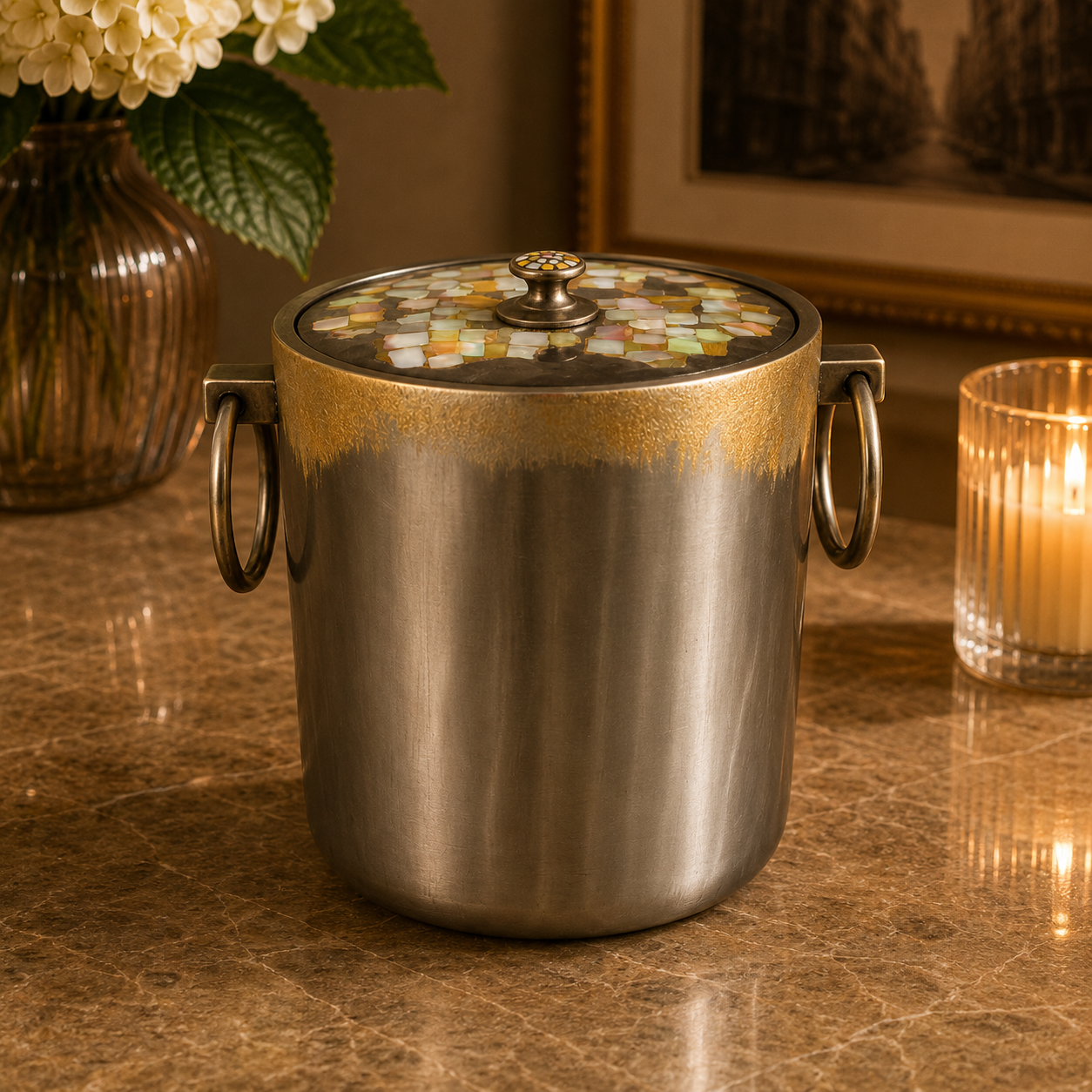 Buzzing Bistro Ice Bucket.