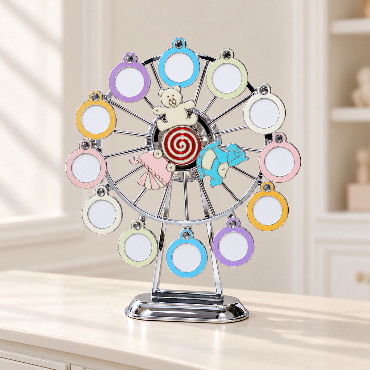 Izzhaar Ferris Wheel Zinc Alloy Decorative Photo Frame