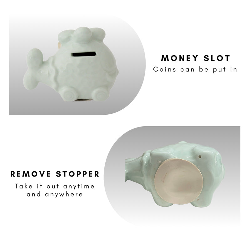 Helicopter Piggy Bank