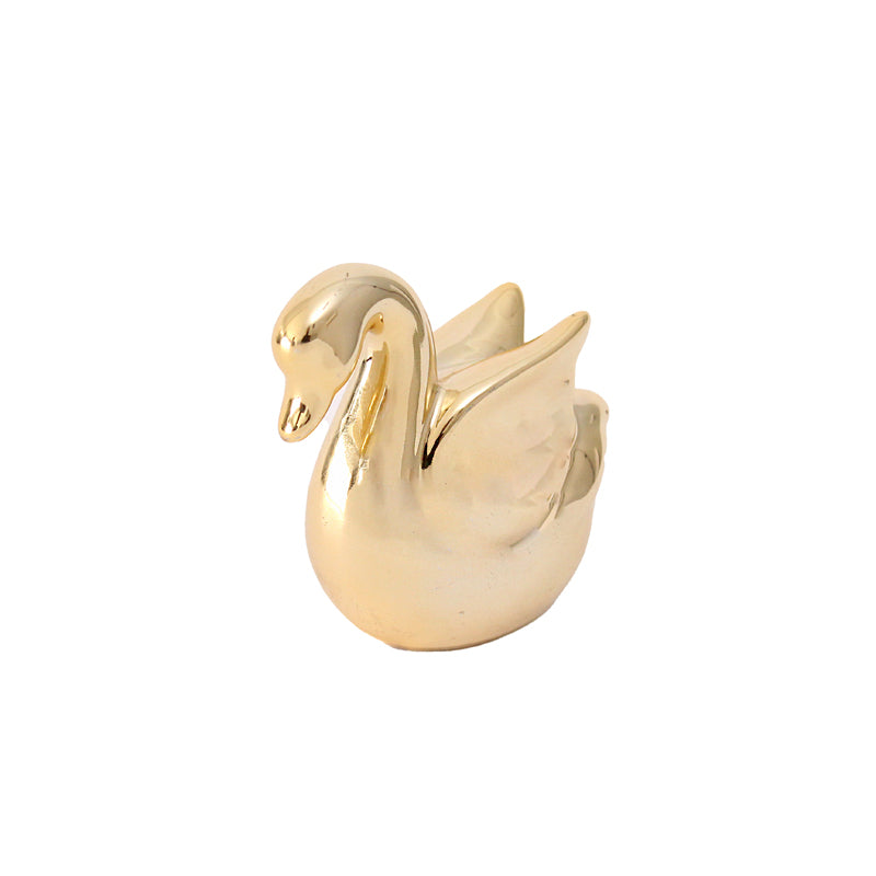 Gold Swan Decor