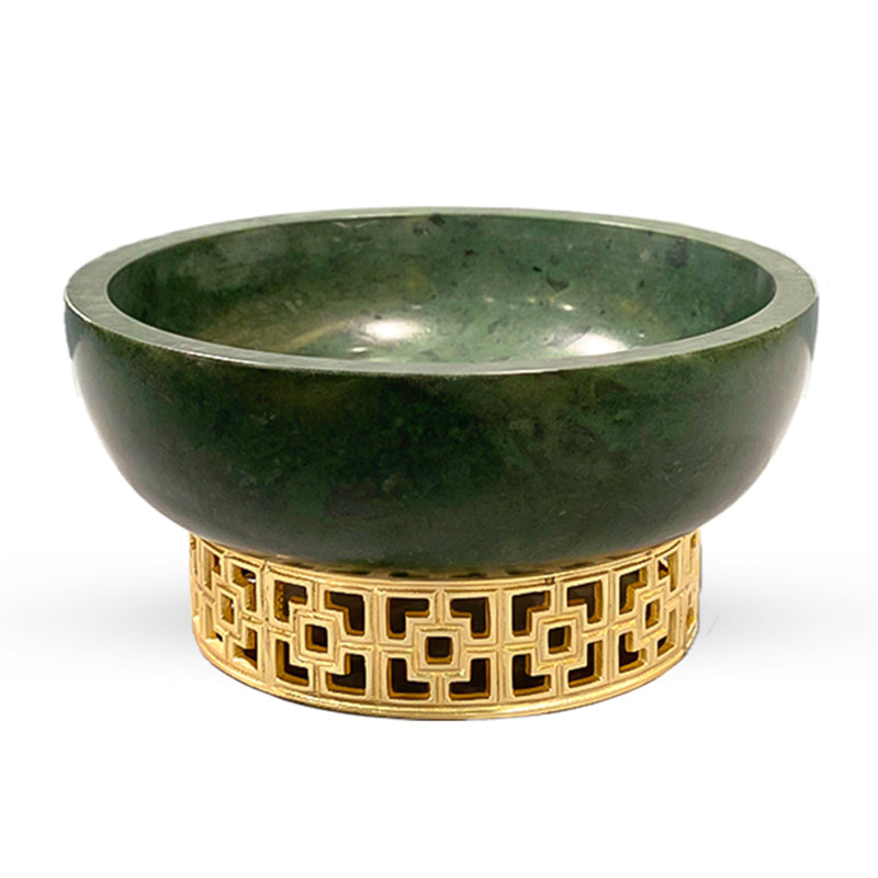 Green Garnet Bowl