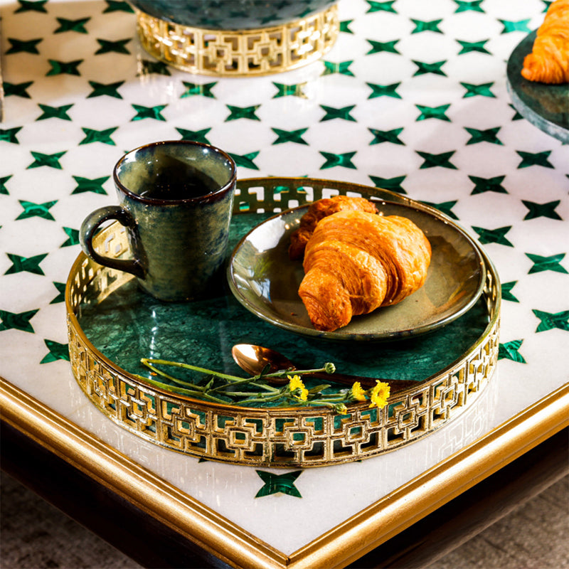 Green Garnet Tray