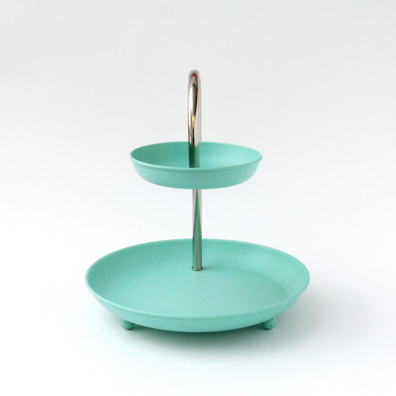 Zinn Vistosa 2 Tier Cake Stand