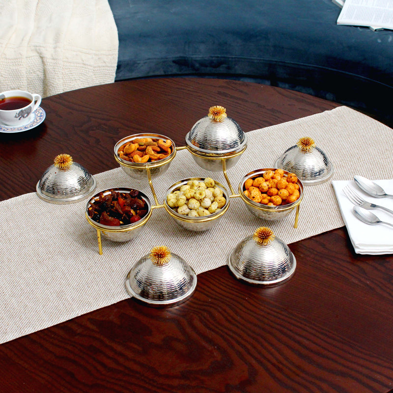 Tureen Nut Bowl Set | Dates Pot | Serving Bowl Set